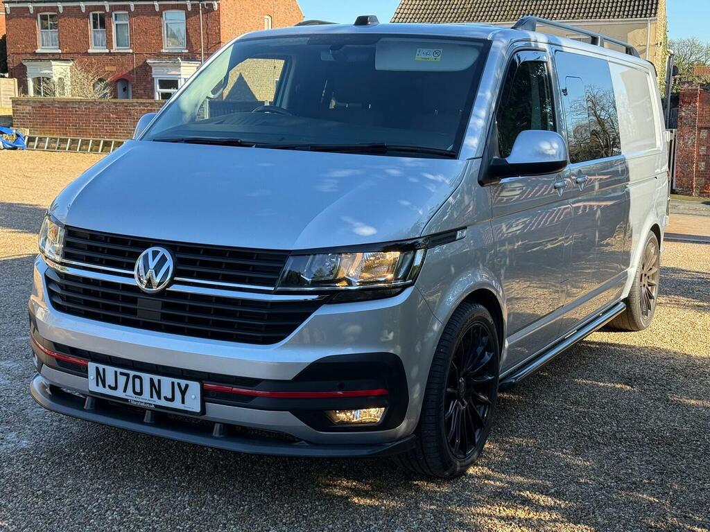 Volkswagen Transporter 2.0 Tdi T28 Highline Fwd Lwb High Roof Euro 6 Ss Silver #3