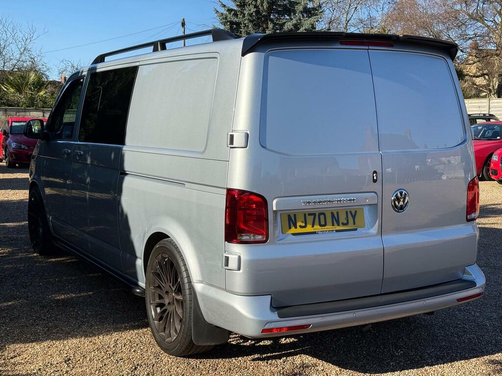 Volkswagen Transporter 2.0 Tdi T28 Highline Fwd Lwb High Roof Euro 6 Ss Silver #4