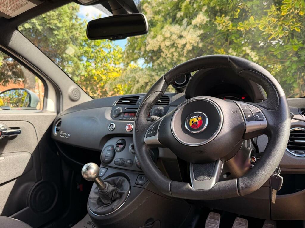 Abarth 595 1.4 T-jet Competizione Euro 6 PK64EHN White #6