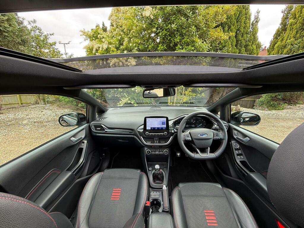 Ford Fiesta 1.0T Ecoboost Mhev St-line X Edition Euro 6 Ss EK70XVH Black #6