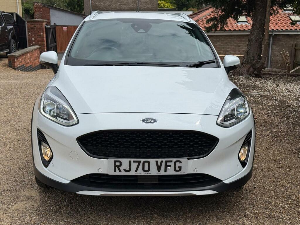 Ford Fiesta 1.0T Ecoboost Active X Edition Dct Euro 6 Ss RJ70VFG White #3