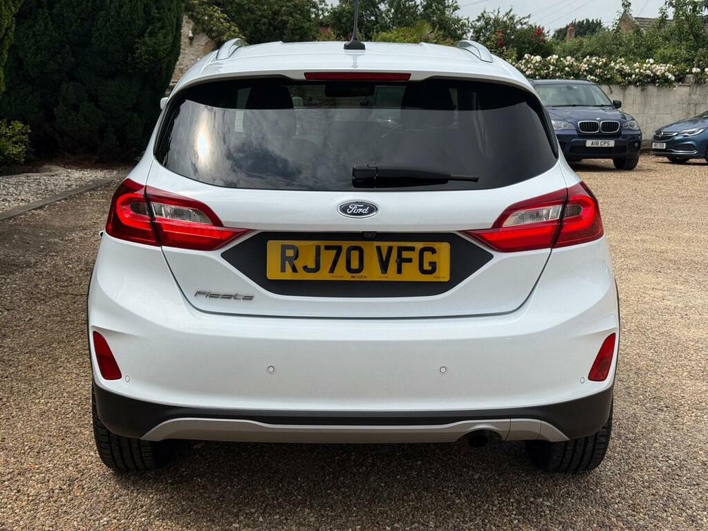 Ford Fiesta 1.0T Ecoboost Active X Edition Dct Euro 6 Ss RJ70VFG White #5