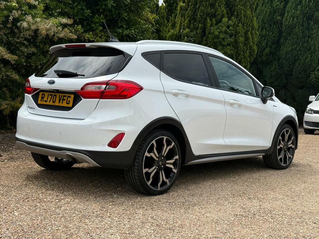 Ford Fiesta 1.0T Ecoboost Active X Edition Dct Euro 6 Ss RJ70VFG White #2
