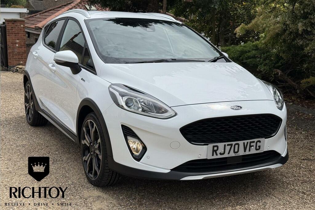 Ford Fiesta 1.0T Ecoboost Active X Edition Dct Euro 6 Ss White