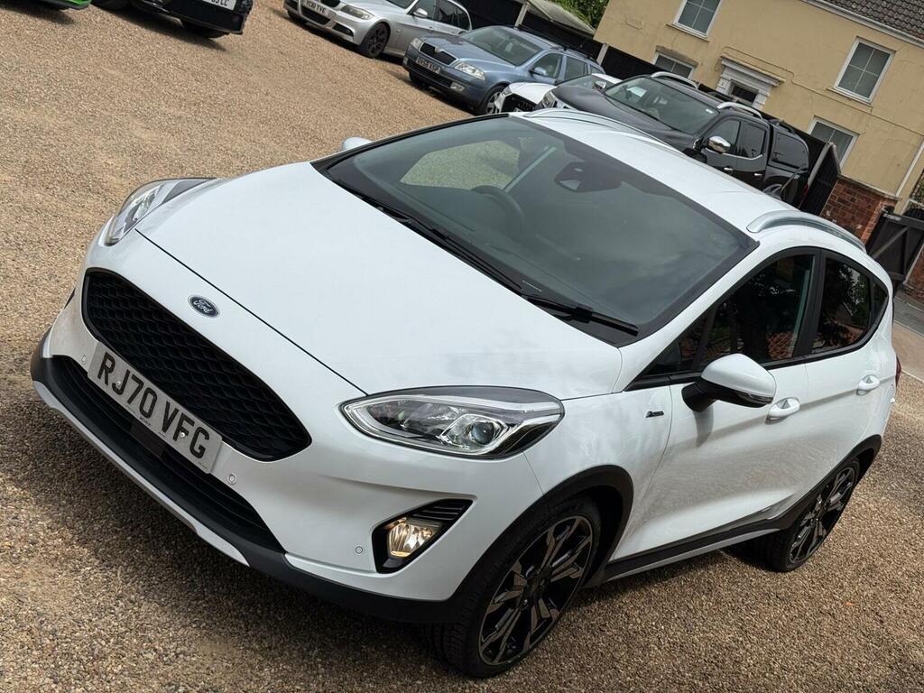 Ford Fiesta 1.0T Ecoboost Active X Edition Dct Euro 6 Ss RJ70VFG White #6