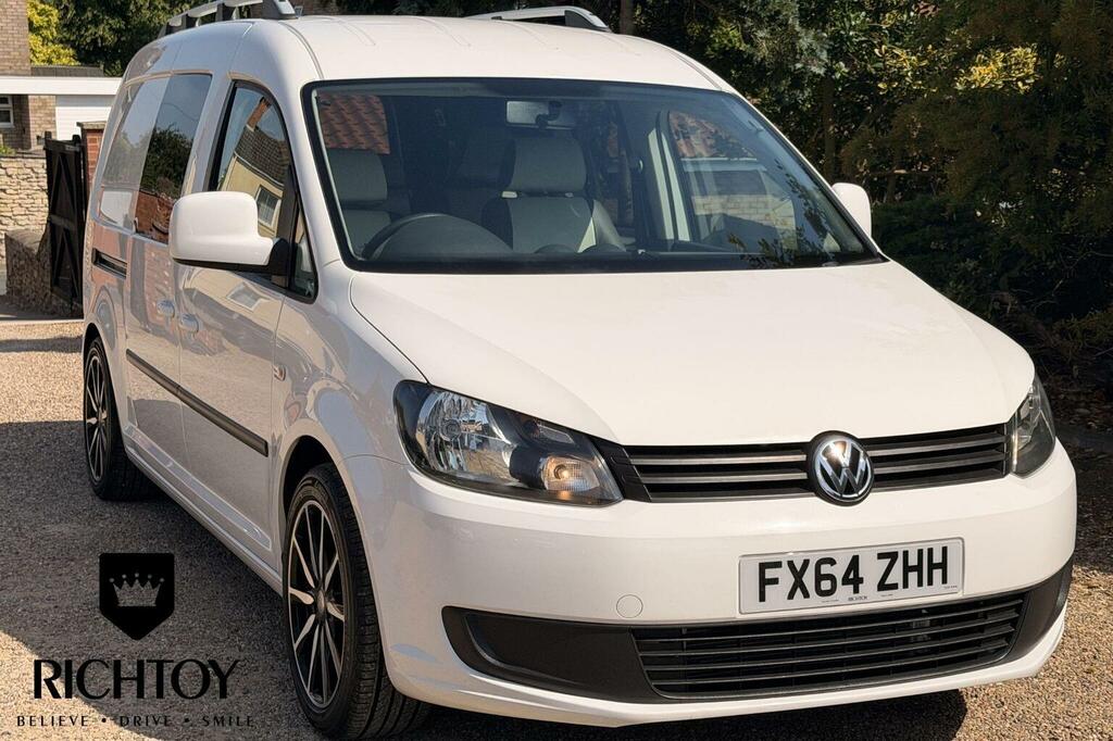 Volkswagen Caddy Maxi 1.6 Tdi Bluemotion Tech C20 Maxi Trendline Fwd White