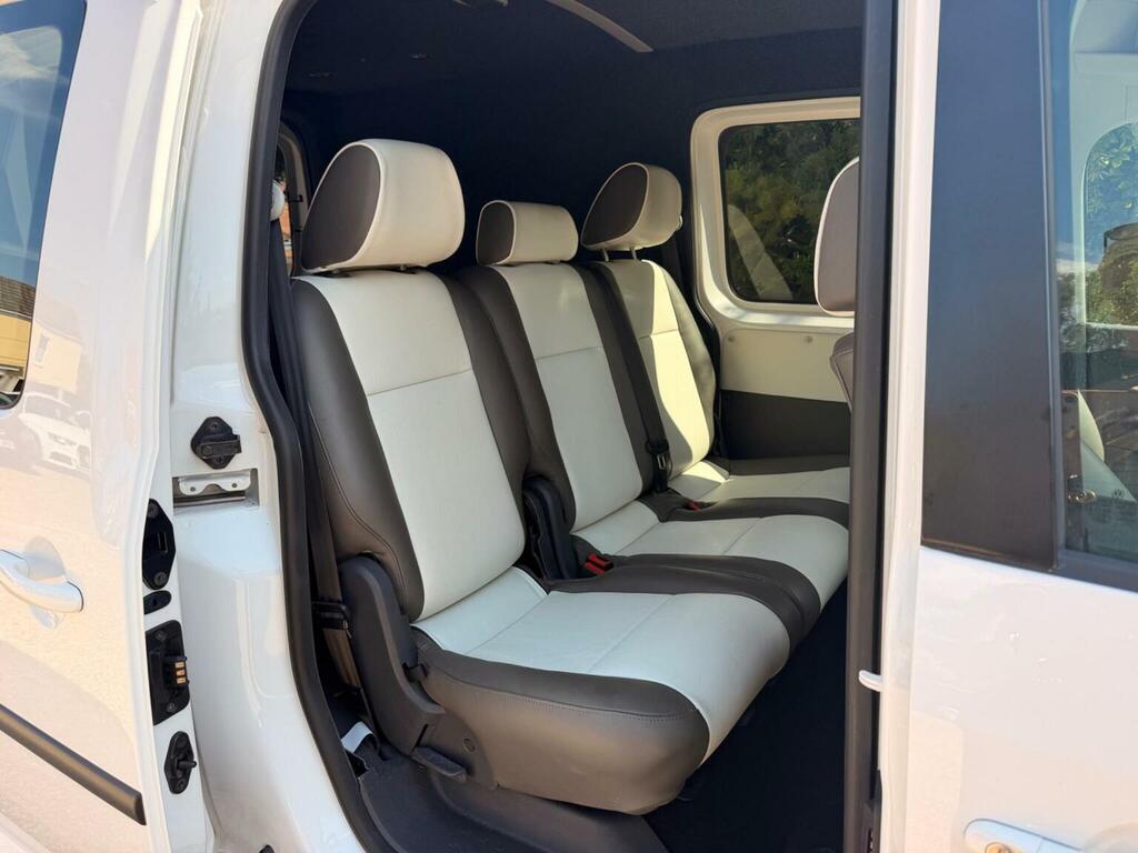 Volkswagen Caddy Maxi Combi Van 1.6 Tdi C20 Maxi Fwd 201464 Silver #9