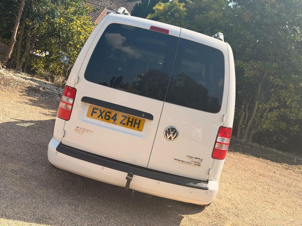 Volkswagen Caddy Maxi Combi Van 1.6 Tdi C20 Maxi Fwd 201464 Silver #17