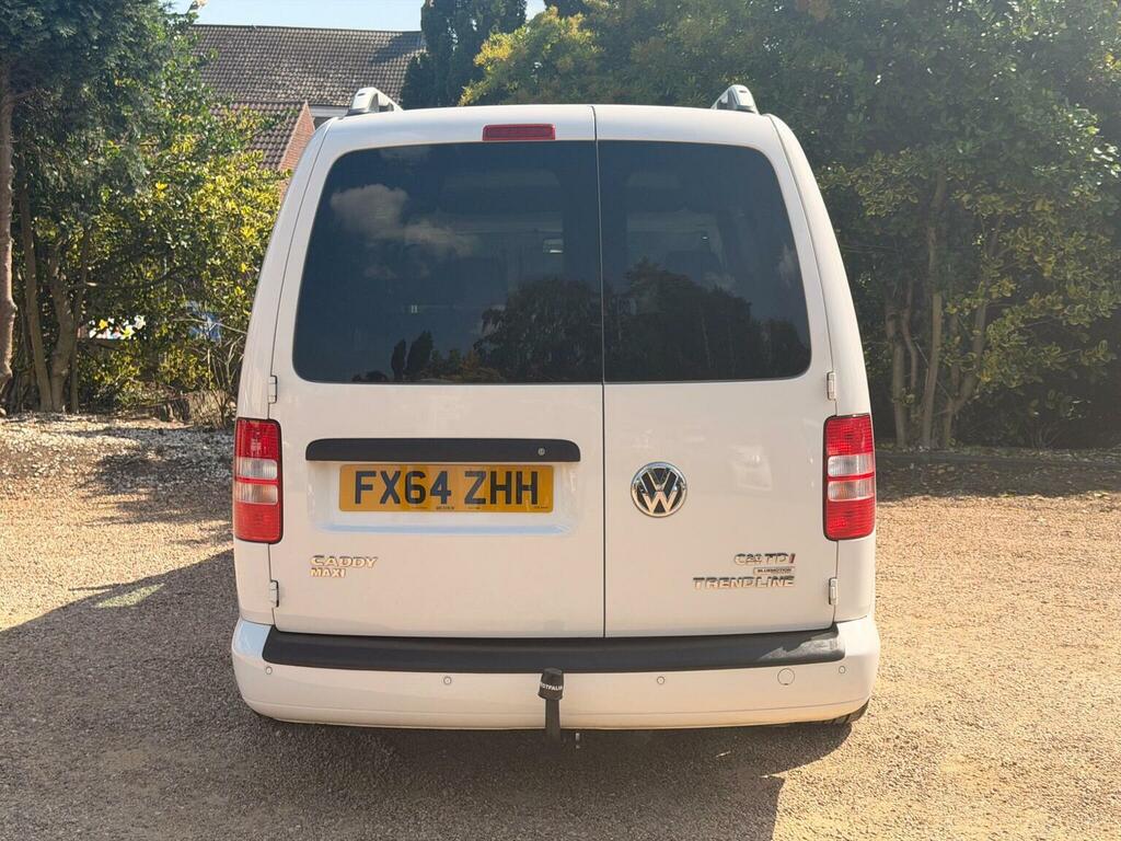 Volkswagen Caddy Maxi 1.6 Tdi Bluemotion Tech C20 Maxi Trendline Fwd White #5