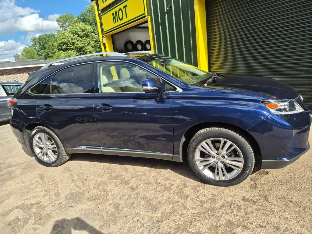 Lexus RX 450H 3.5 Advance Cvt Sunroof Blue #5