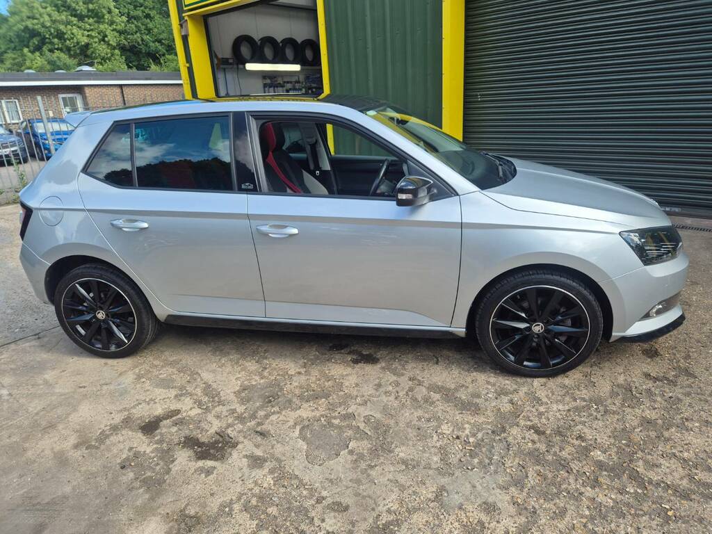 Skoda Fabia 1.0 Tsi 110 Monte Carlo Dsg Silver #6