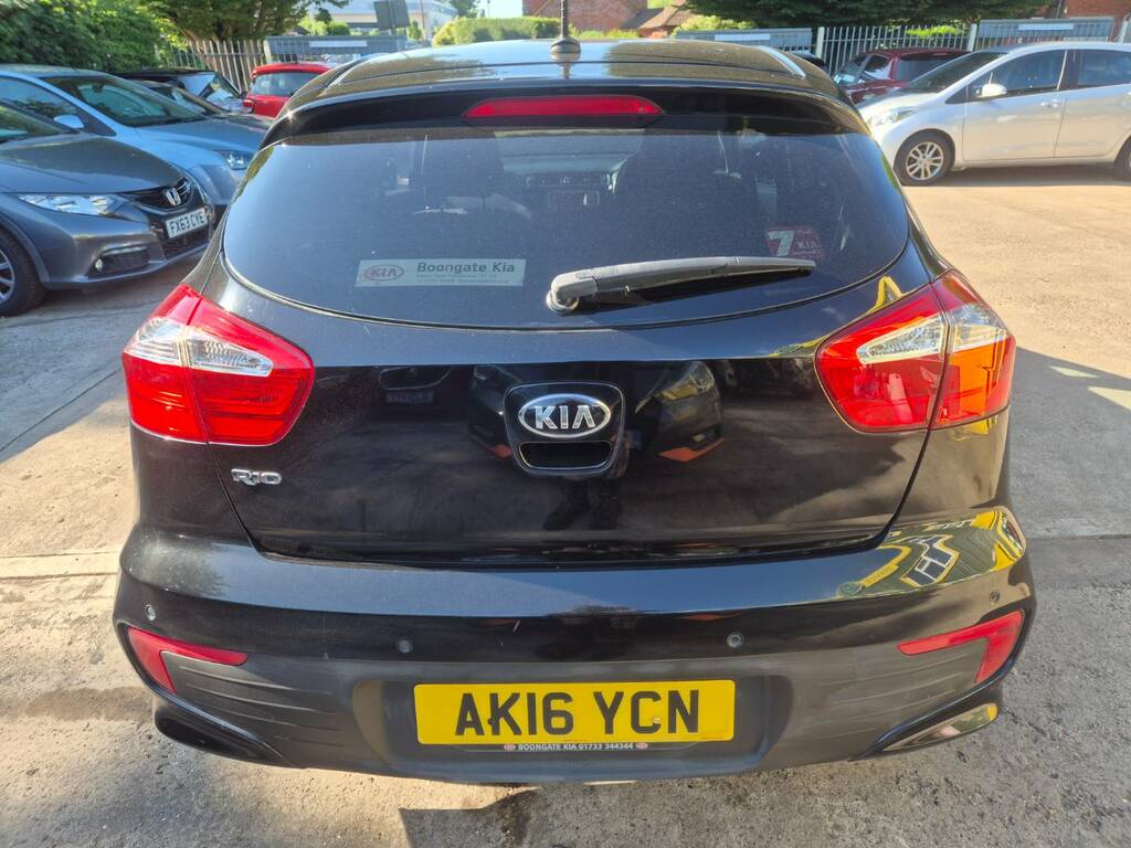 Kia RIO 1.25 Sr7 Black #4
