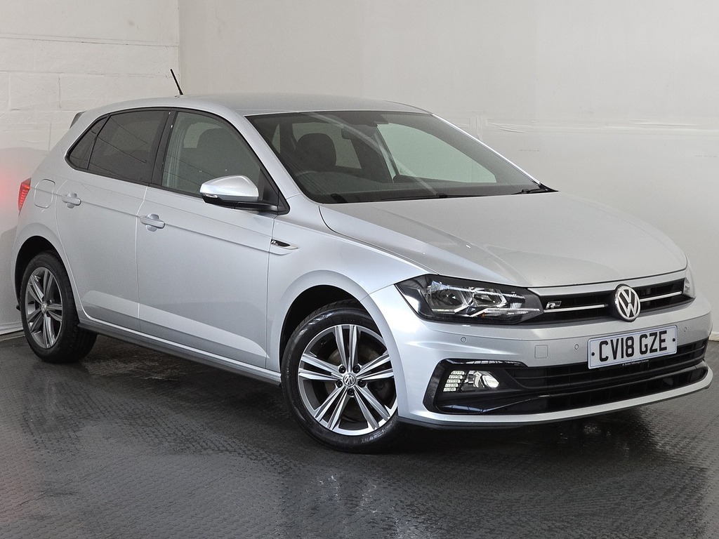 Volkswagen Polo Tsi R-line CV18GZE Silver #2