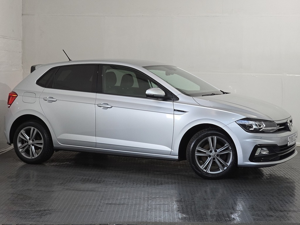 Volkswagen Polo Tsi R-line CV18GZE Silver #4