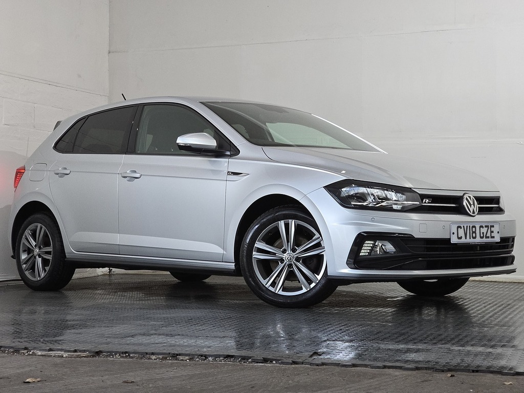 Volkswagen Polo Tsi R-line CV18GZE Silver #3