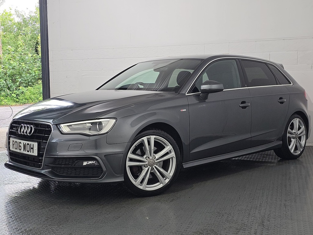 Audi A3 S Line Nav Tfsi White #25