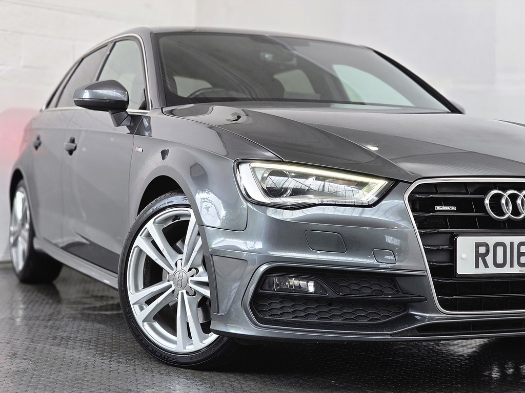 Audi A3 S Line Nav Tfsi White #8