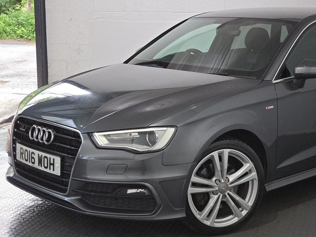 Audi A3 S Line Nav Tfsi White #21