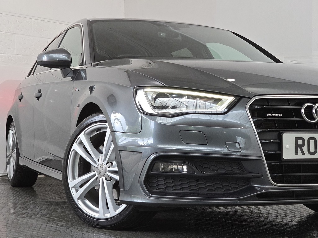 Audi A3 S Line Nav Tfsi White #5