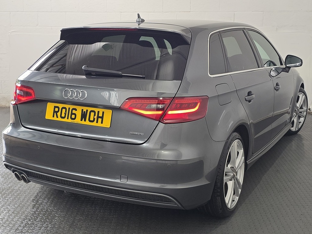 Audi A3 S Line Nav Tfsi White #46