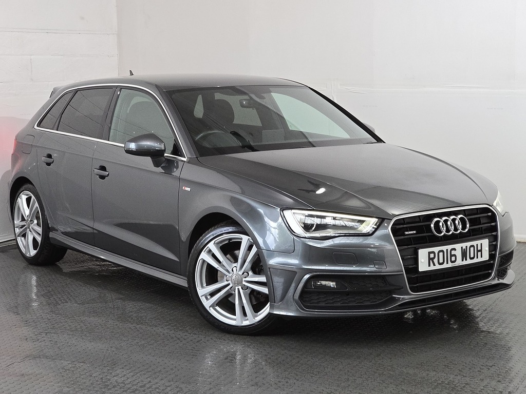Audi A3 S Line Nav Tfsi White #2