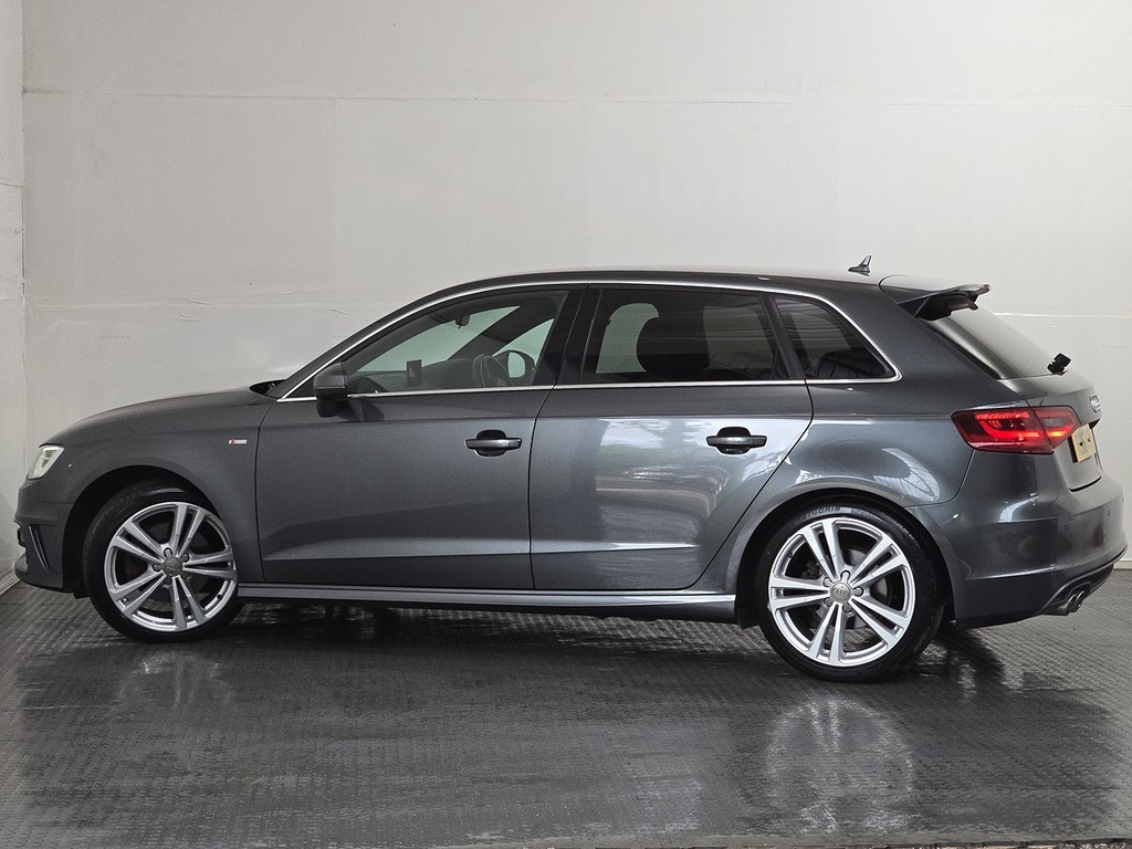 Audi A3 S Line Nav Tfsi White #26