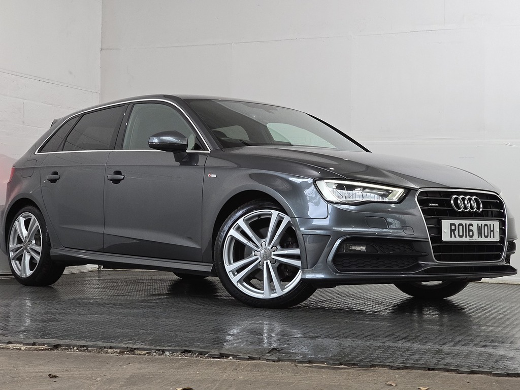 Audi A3 S Line Nav Tfsi White #4
