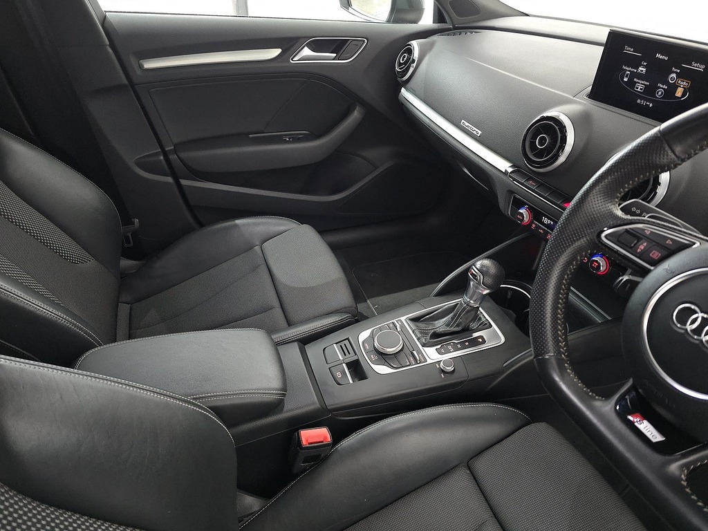 Audi A3 S Line Nav Tfsi White #76