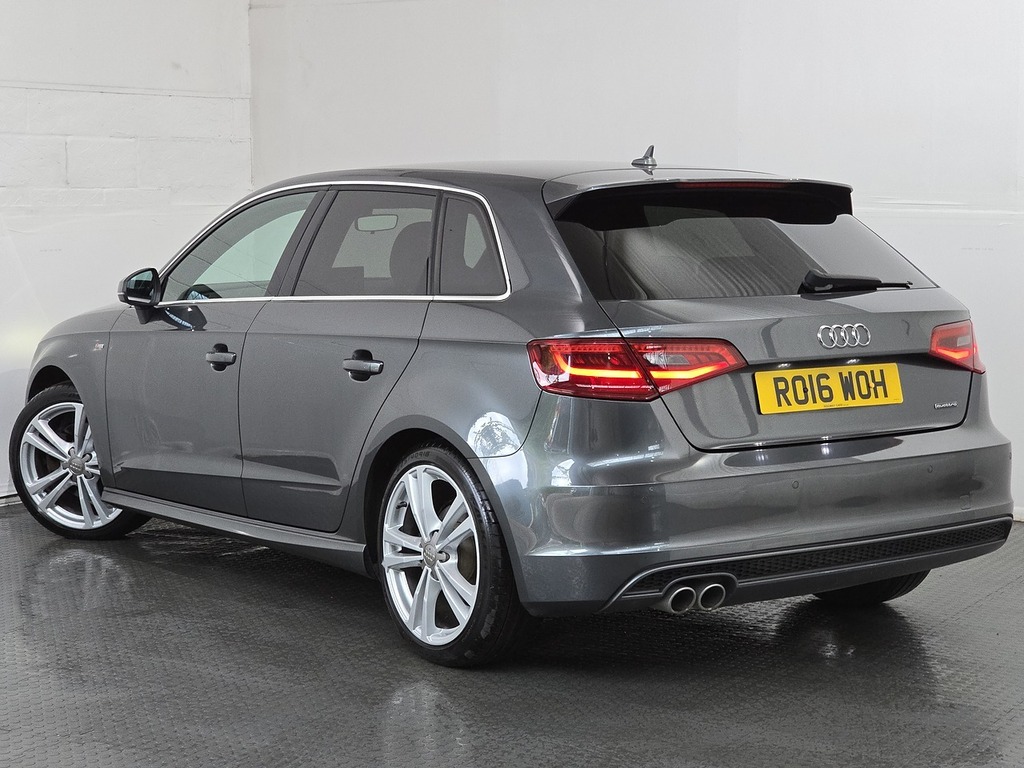 Audi A3 S Line Nav Tfsi White #28