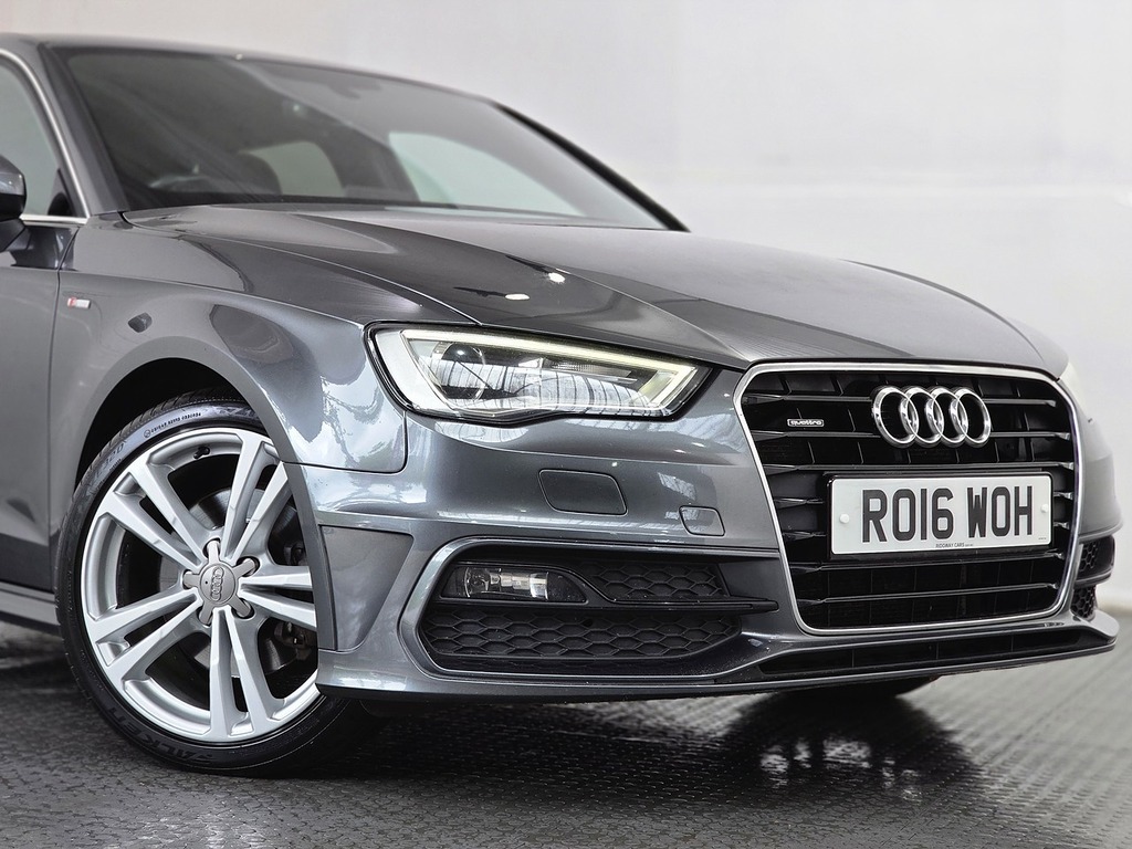 Audi A3 S Line Nav Tfsi White #13