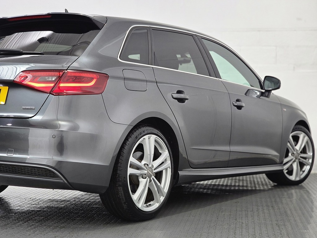Audi A3 S Line Nav Tfsi White #45