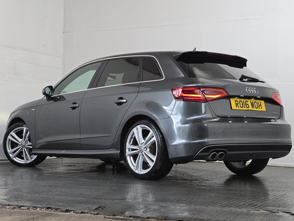 Audi A3 S Line Nav Tfsi White #27