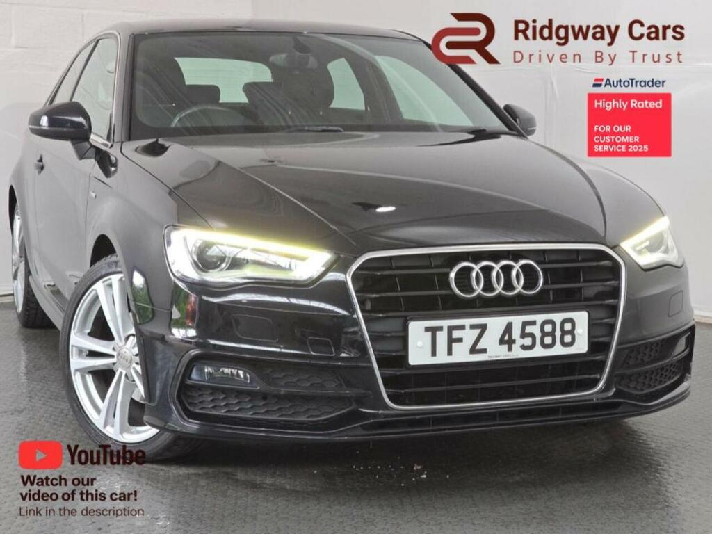 Audi A3 Tfsi S Line Black