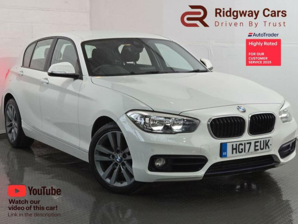 BMW 1 Series 118I Sport White