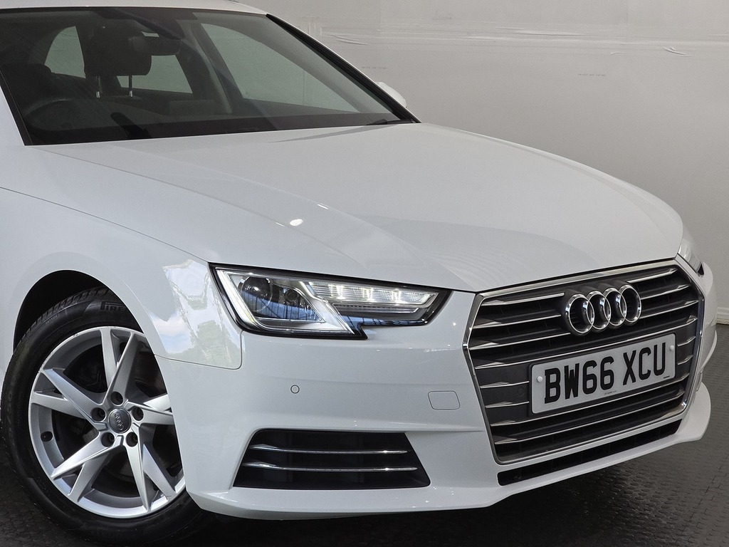 Audi A4 Avant Estate 2.0 Tdi Ultra Se 2017 White #8