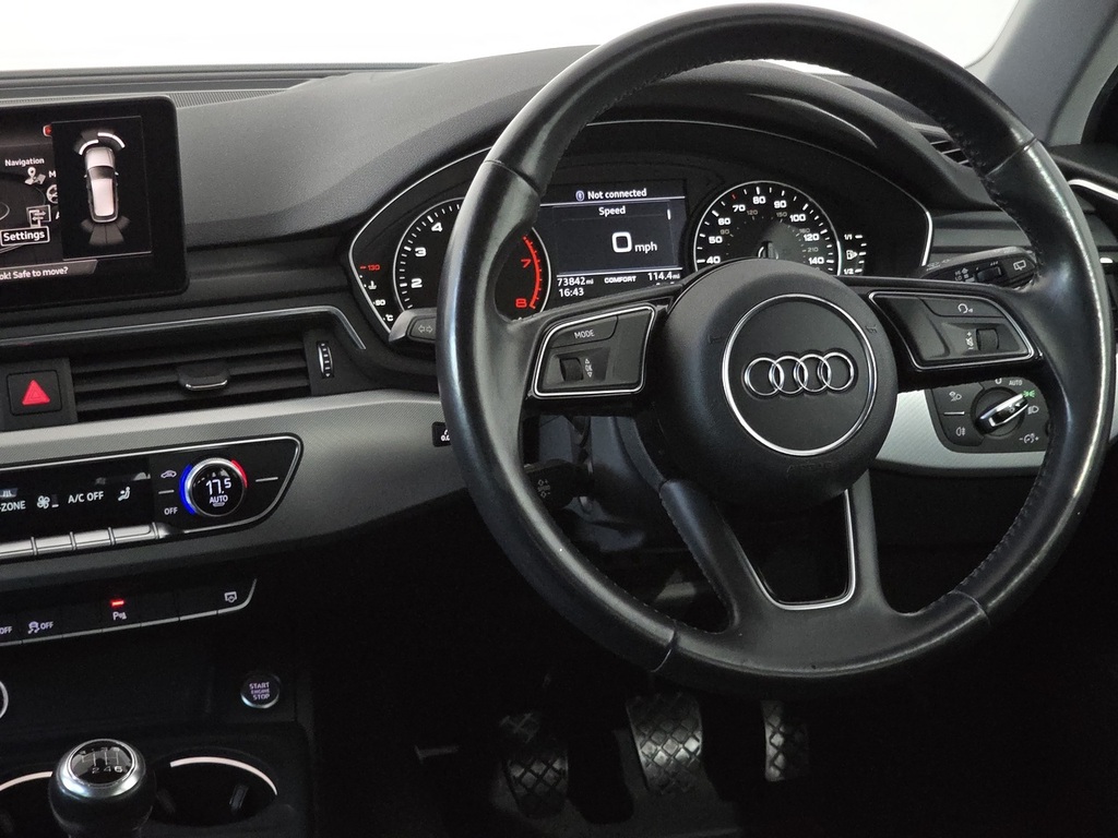 Audi A4 Avant Estate 2.0 Tdi Ultra Se 2017 White #57