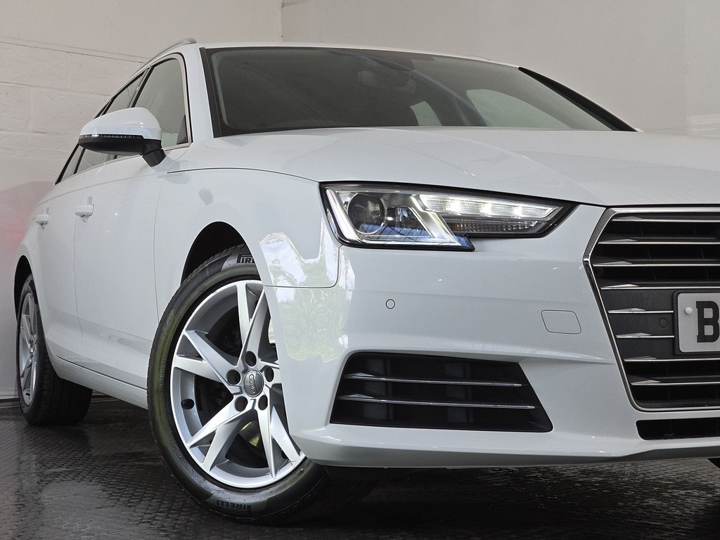 Audi A4 Avant Estate 2.0 Tdi Ultra Se 2017 White #9