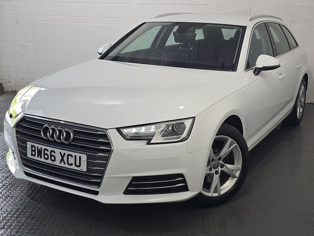 Audi A4 Avant Estate 2.0 Tdi Ultra Se 2017 White #17
