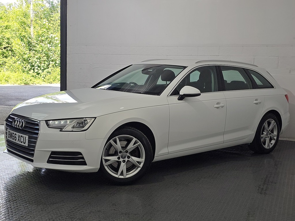 Audi A4 Avant Estate 2.0 Tdi Ultra Se 2017 White #38