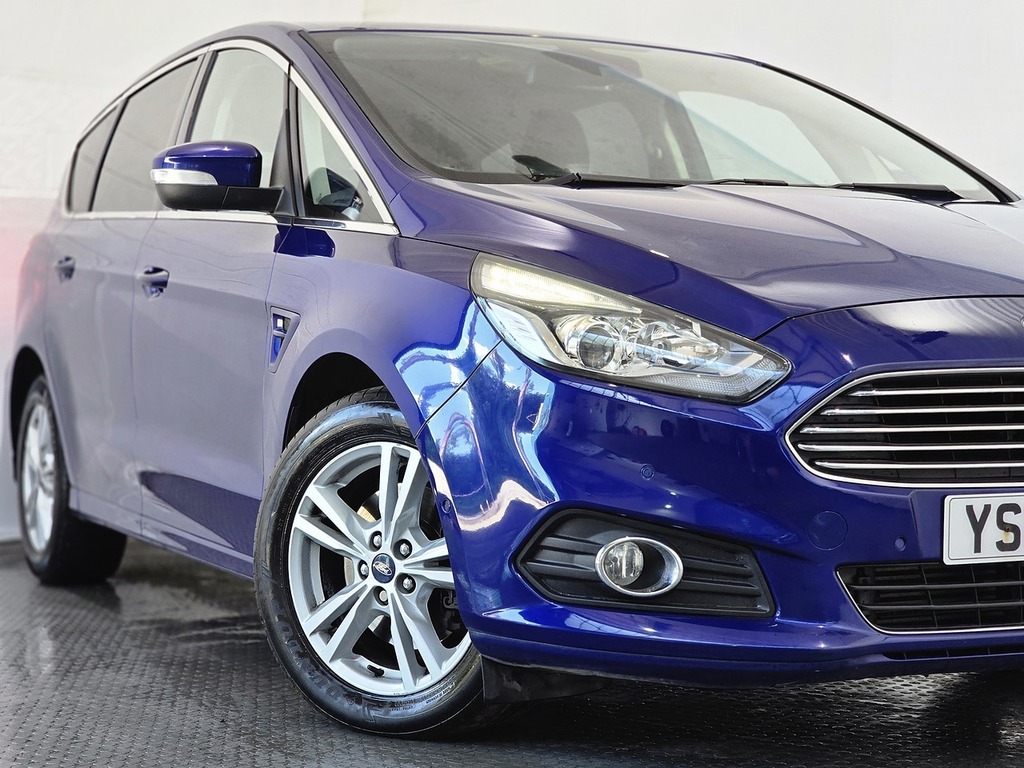 Ford S-Max 2.0 Tdci Titanium Mpv Euro 6 S White #9