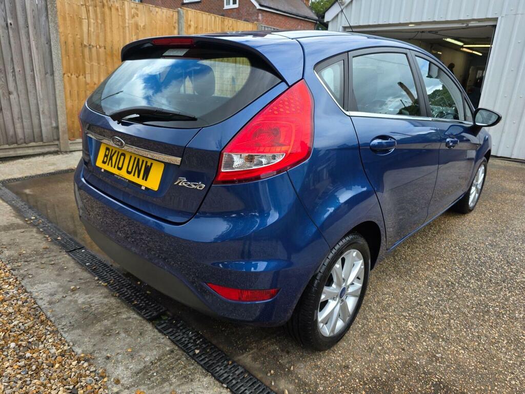Ford Fiesta Hatchback 1.25 Zetec 201010 Blue #3