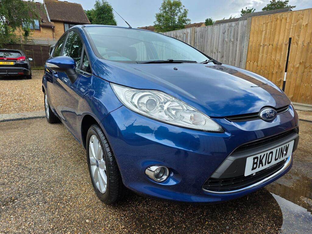 Ford Fiesta Hatchback 1.25 Zetec 201010 Blue