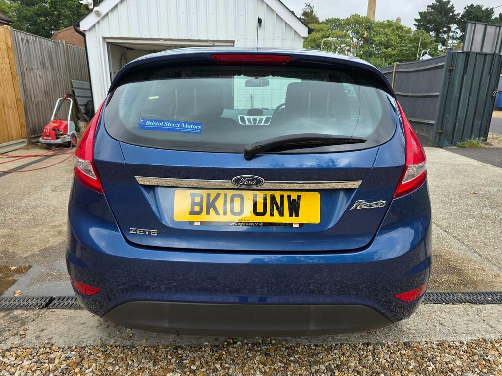 Ford Fiesta Hatchback 1.25 Zetec 201010 Blue #5