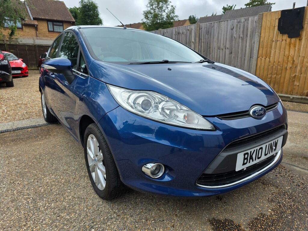 Ford Fiesta Hatchback 1.25 Zetec 201010 Blue