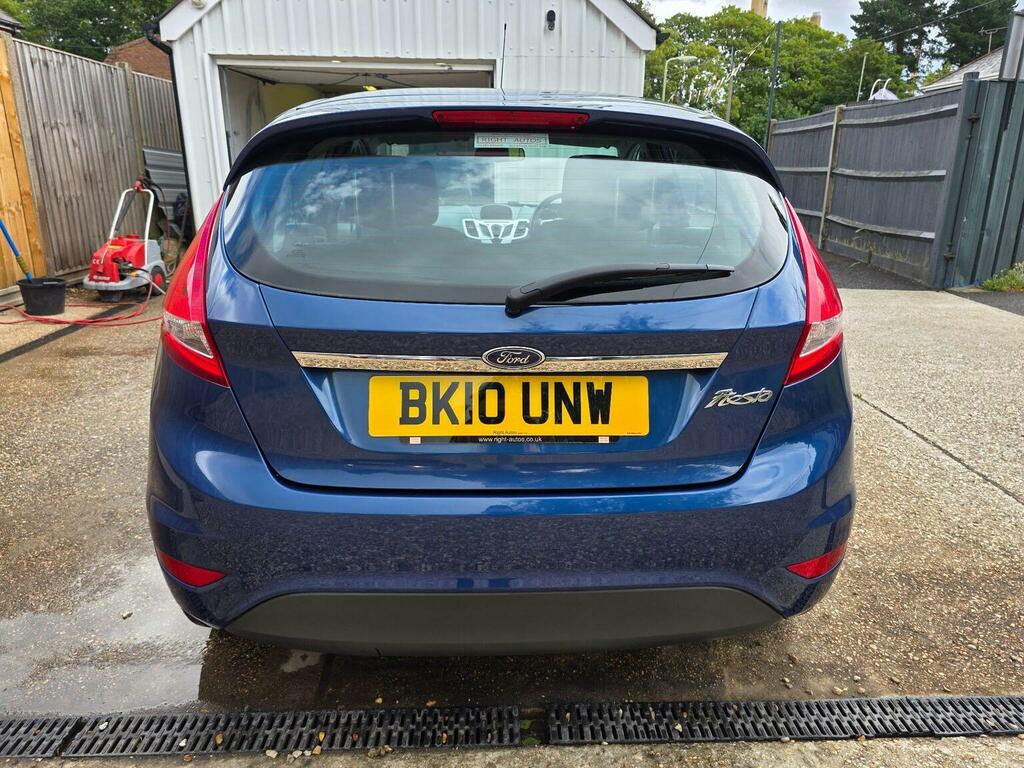 Ford Fiesta Hatchback 1.25 Zetec 201010 Blue #4