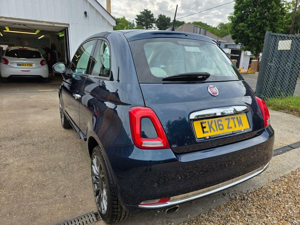 Fiat 500 1.2 Lounge Euro 6 Ss Blue #5