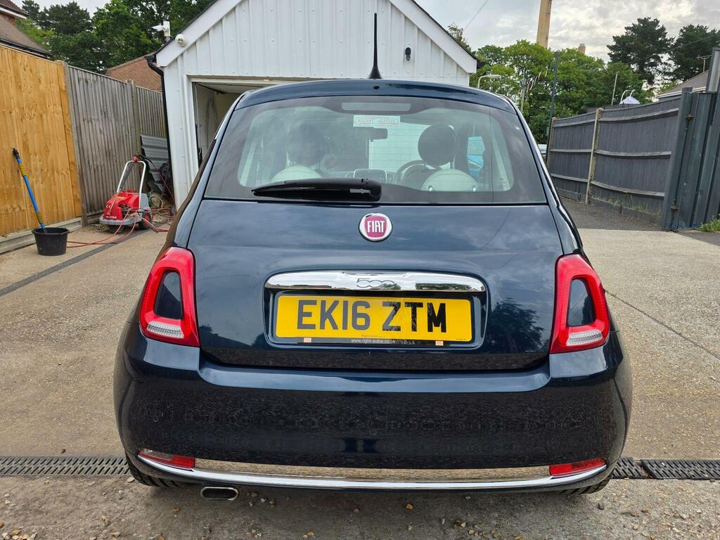 Fiat 500 1.2 Lounge Euro 6 Ss Blue #4