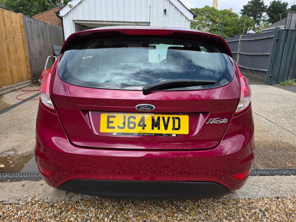 Ford Fiesta Hatchback 1.25 Zetec Euro 5 201464 EJ64MVD Red #5