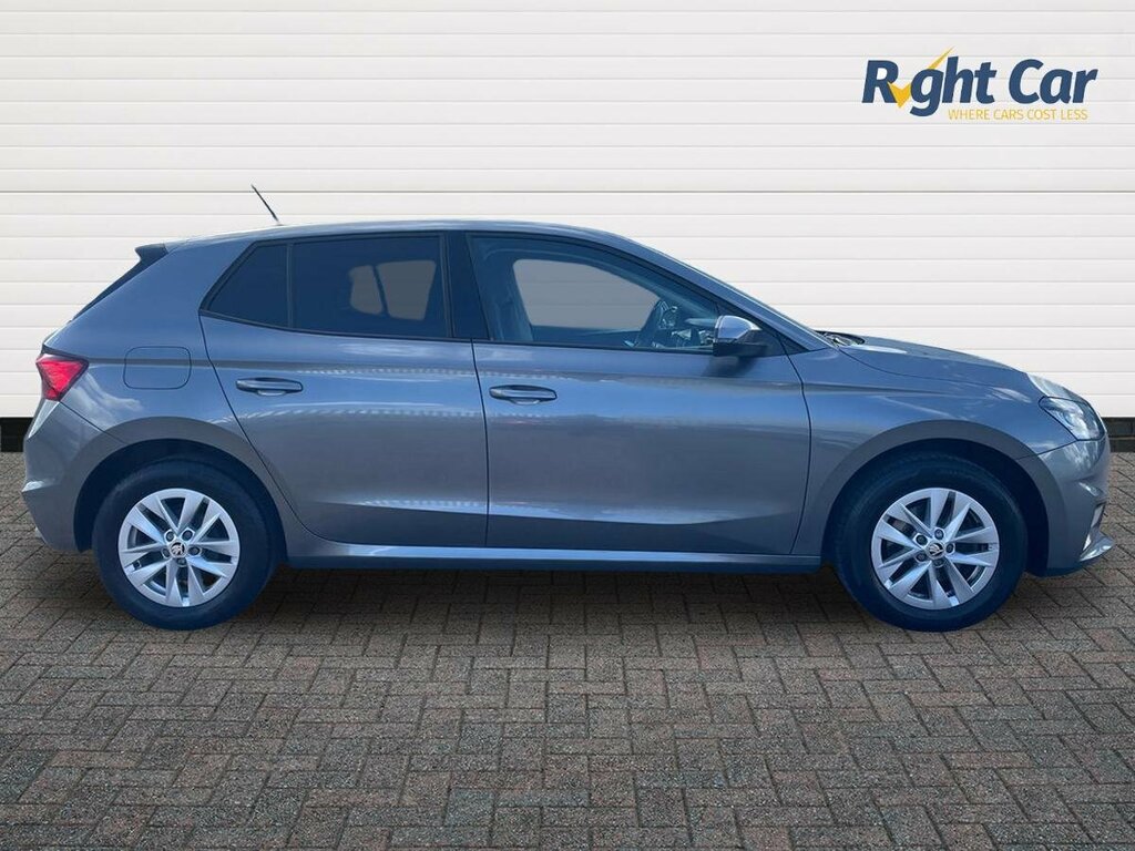 Skoda Fabia 1.0 Tsi Se Comfort - 2022 72 CY72BHF Grey #4