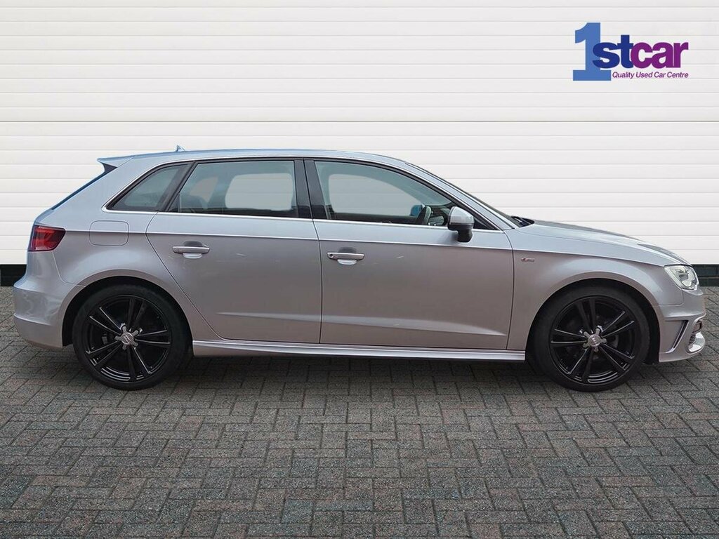 Audi A3 1.4 Tfsi Cod S Line Sportback S Tronic Nav - SK16DFY Silver #4